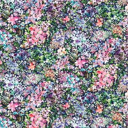 Панно "Bloom" арт.ETD21 005, коллекция "Etude vol.2", производства Loymina, с изображением вертикального сада из цветов, купить панно в шоу-руме в Москве